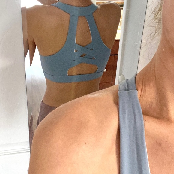 Blue sports bra - Picture 4 of 4